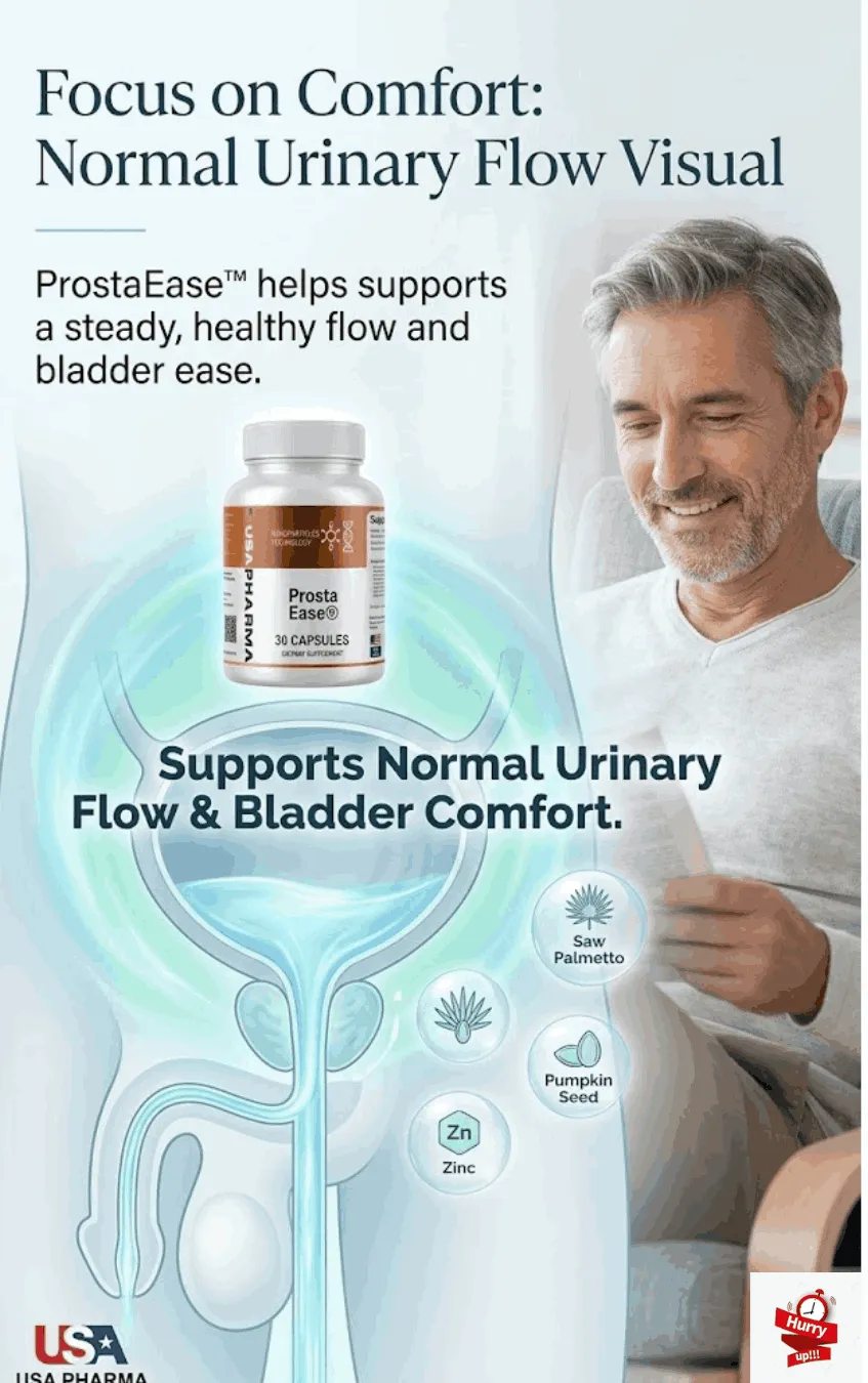 What is ProstaEase — Supports Normal Urinary Flow and Bladder Comfort